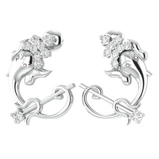 The Ganesha Diamond Stud Earrings