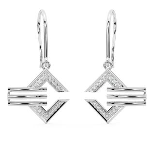 Elegant Design Diamond Earrings
