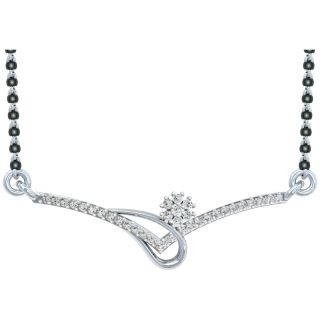 Amirah Round Diamond Mangalsutra