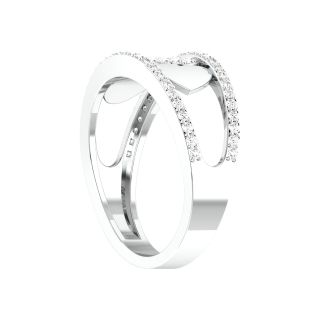 3 Hearts Engagement Ring