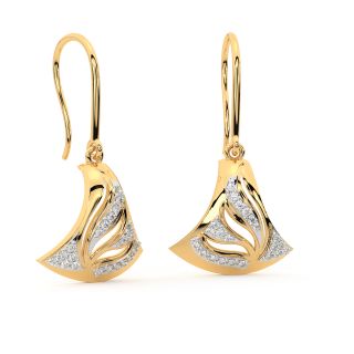 Sharp N Chic Diamond Earring