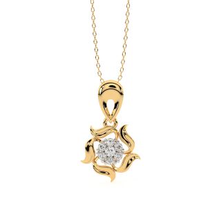 Designer Diamond Pendant Set