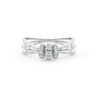 Triple layer Engagement Ring