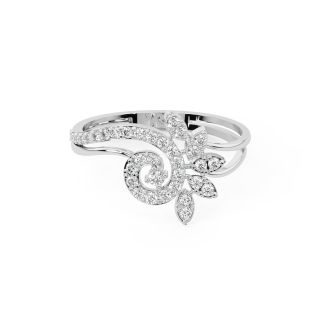 Bloom Flower Engagement Ring