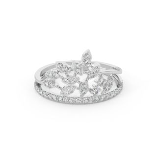 Summer Bloom Diamond Engagement Ring