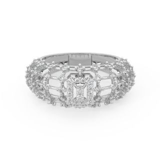 Zack Round Diamond Engagement Ring