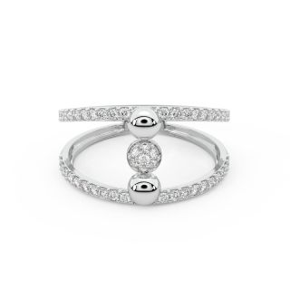 Tivona Round Diamond Engagement Ring