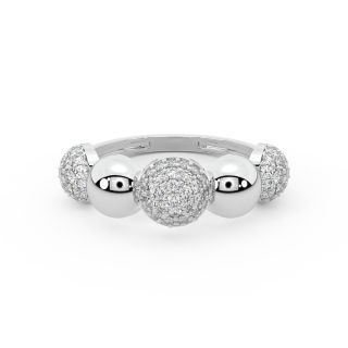 Yahaira Round Diamond Engagement Ring