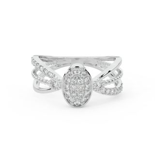 Mayir Round Diamond Engagement Ring