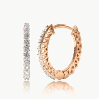 Linear Radiance Diamond Earings