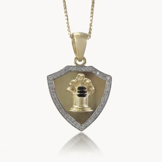 JyotirLingam Diamond Pendant