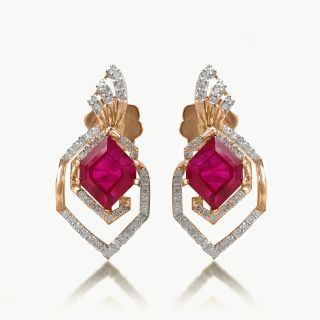 Rosy's Hex Earing
