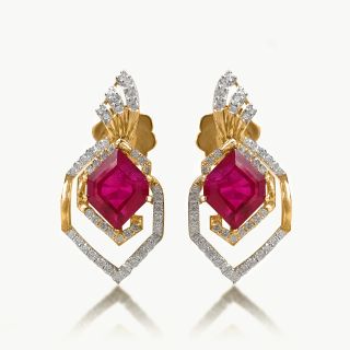 Rosy's Hex Earing