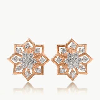 Frozen Bloom Diamond studs