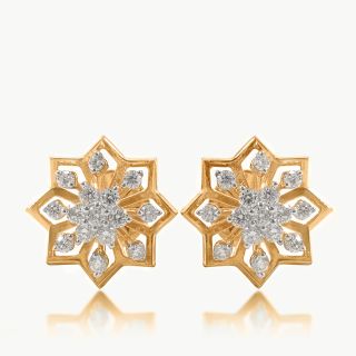 Frozen Bloom Diamond studs