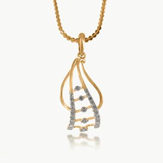 Heaven's Stair Diamond Pendant