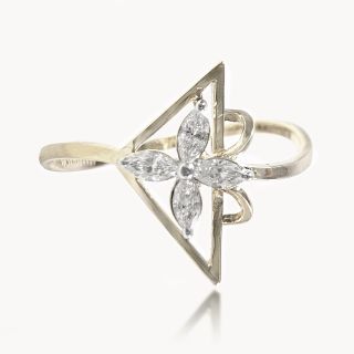 Marquise Bloom Diamond Ring
