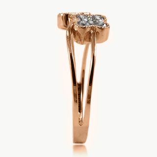 Pritha Round Diamond Rings
