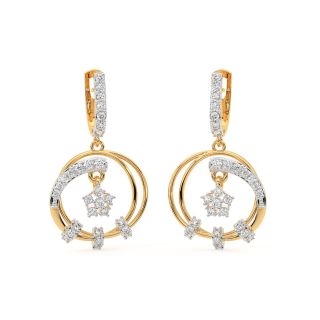 Alvin Round Diamond Pendant Set