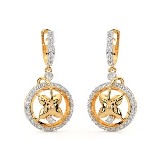 Dazzle Round Diamond Pendant Set