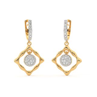 Zahra Round Diamond Pendant Set