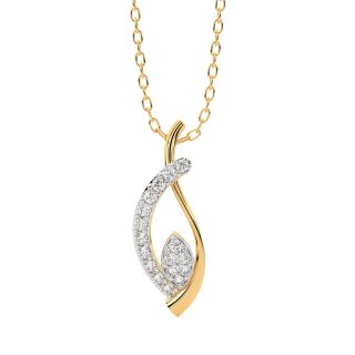 Ridley Round Diamond Pendant Set