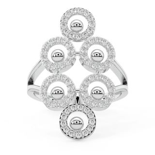 Elvan Round Diamond Engagement Ring