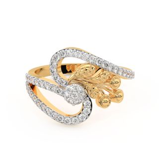 Galip Round Diamond Engagement Ring