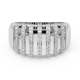 Yancy Round Diamond Ring For Men