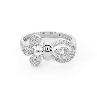 Toyo Round Diamond Engagement Ring