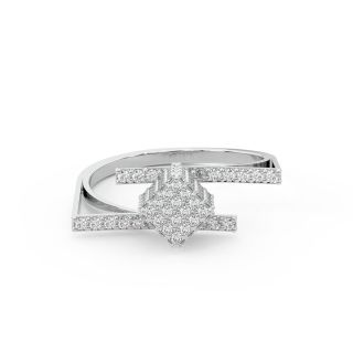 Lamar Round Diamond Engagement Ring