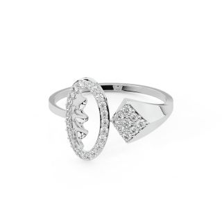 Talibah Round Diamond Engagement Ring