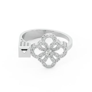 Ailey Round Diamond Engagement Ring
