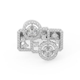 Shifra Round Diamond Engagement Ring