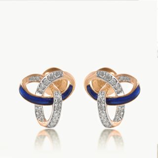 Forever Intertwined Diamond Earrings