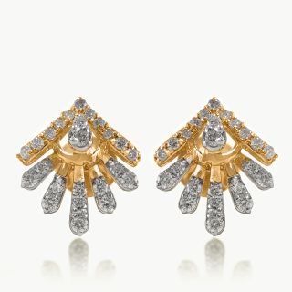 Aurora Flare Diamond Studs