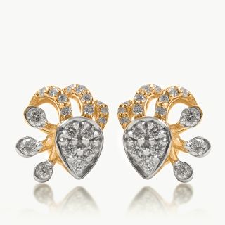Mystic Flora Diamond Studs
