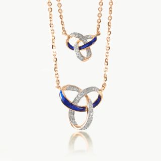 Forever Intertwined Diamond Necklace