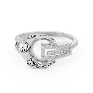 Galvin Round Diamond Engagement Ring