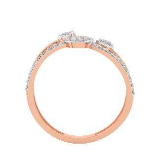 Morton Round Diamond Dainty Ring