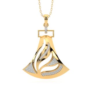 Sharp N Chic Diamond Pendant