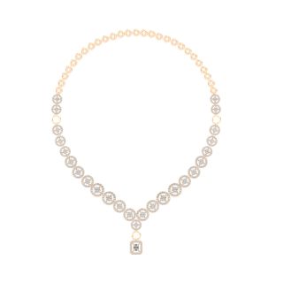 Oshin Round Diamond Necklace
