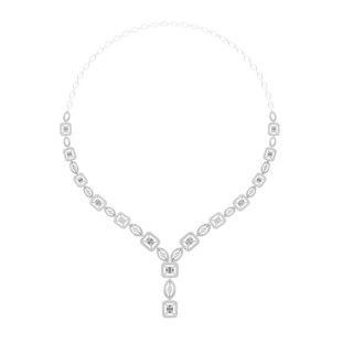 Ishin Round Diamond Necklace