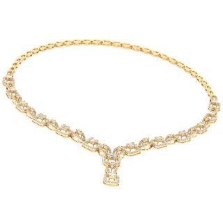 Ishin Round Diamond Necklace