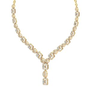 Ishin Round Diamond Necklace