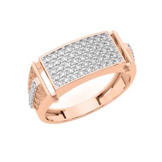 Sleek Diamond Ring For Men
