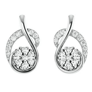 Merry Diamond Stud Earrings For Her