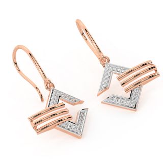 Elegant Design Diamond Earrings