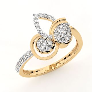 Rory Round Diamond Engagement Ring