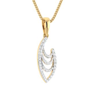 Mya Round Diamond Office Wear Pendant